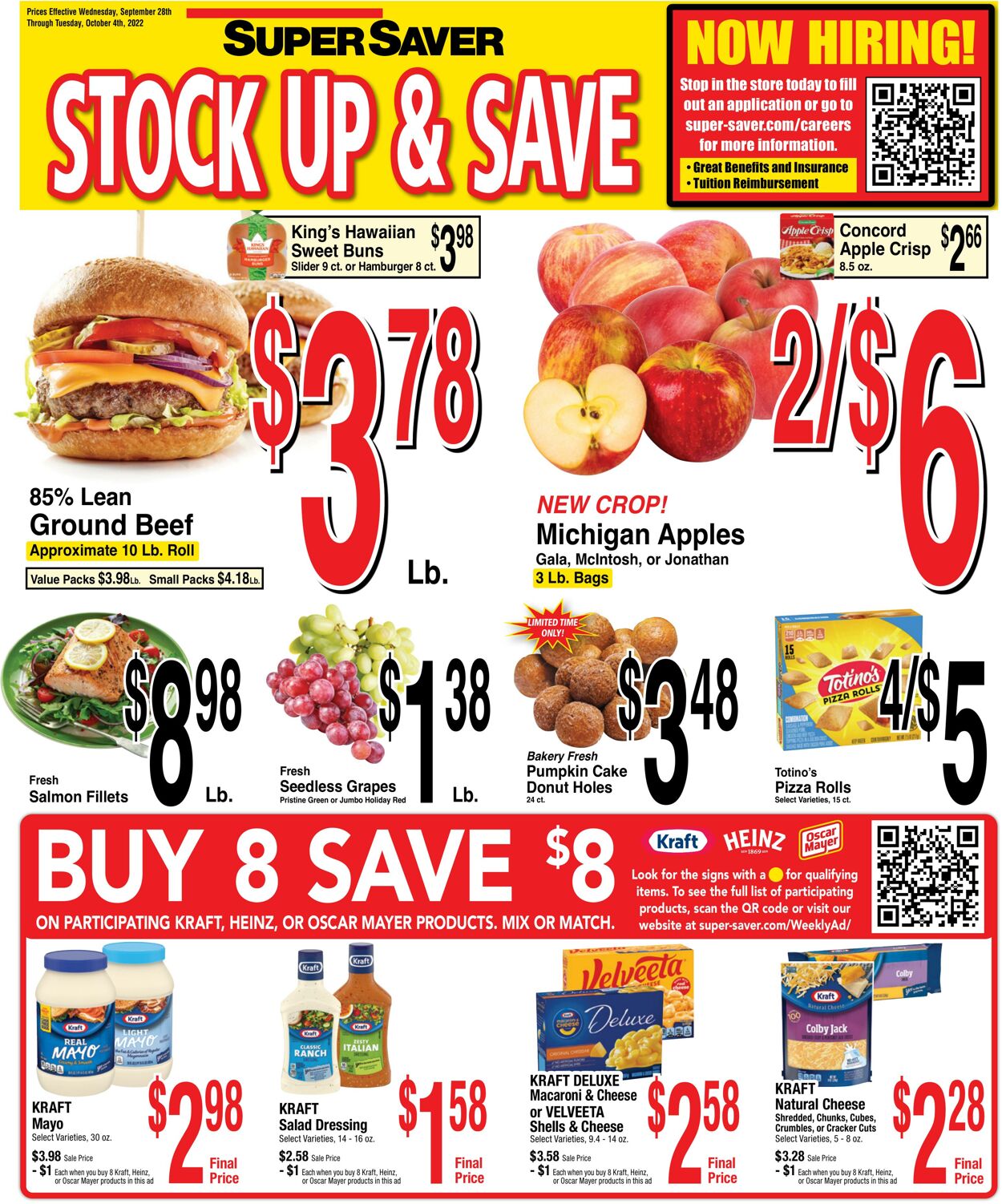 Super Saver Promotional weekly ads