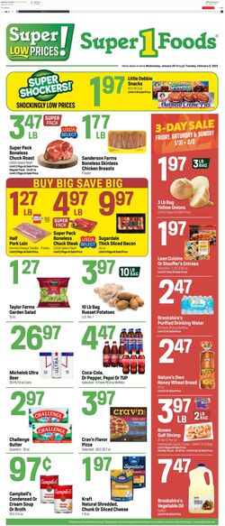 Weekly ad Super1Foods 02/05/2025 - 02/11/2025