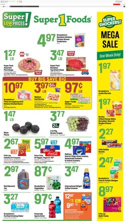 Weekly ad Super1Foods 07/24/2024 - 07/30/2024