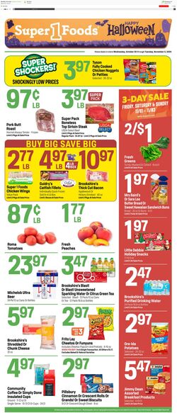 Weekly ad Super1Foods 10/02/2024 - 10/08/2024