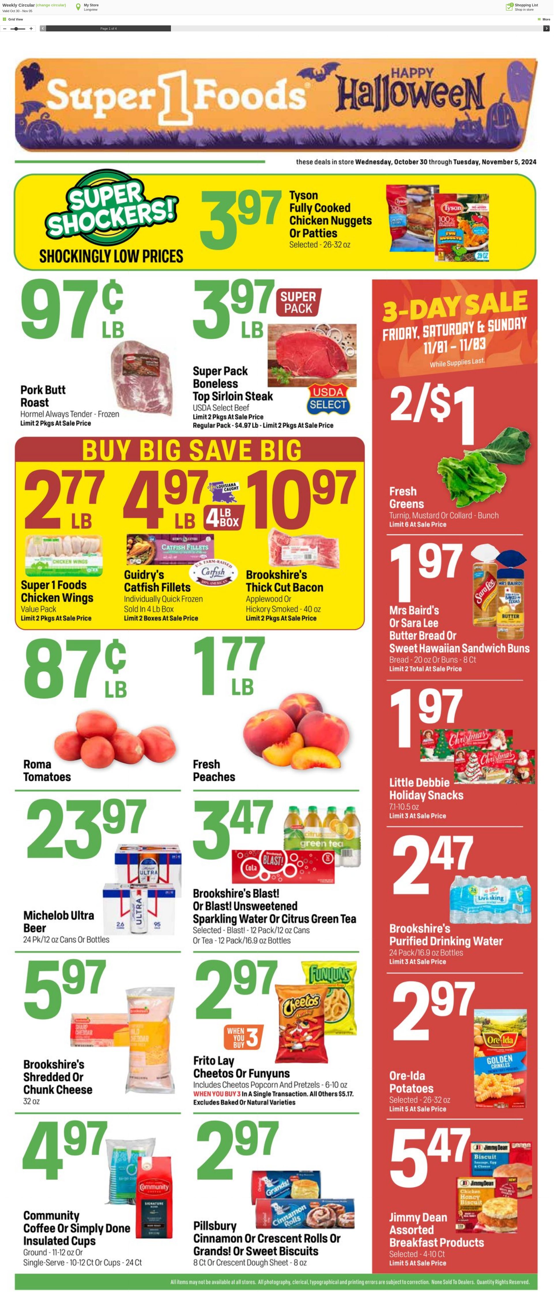 Super1Foods Promotional weekly ads