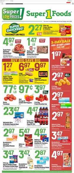 Weekly ad Super1Foods 06/11/2025 - 06/17/2025