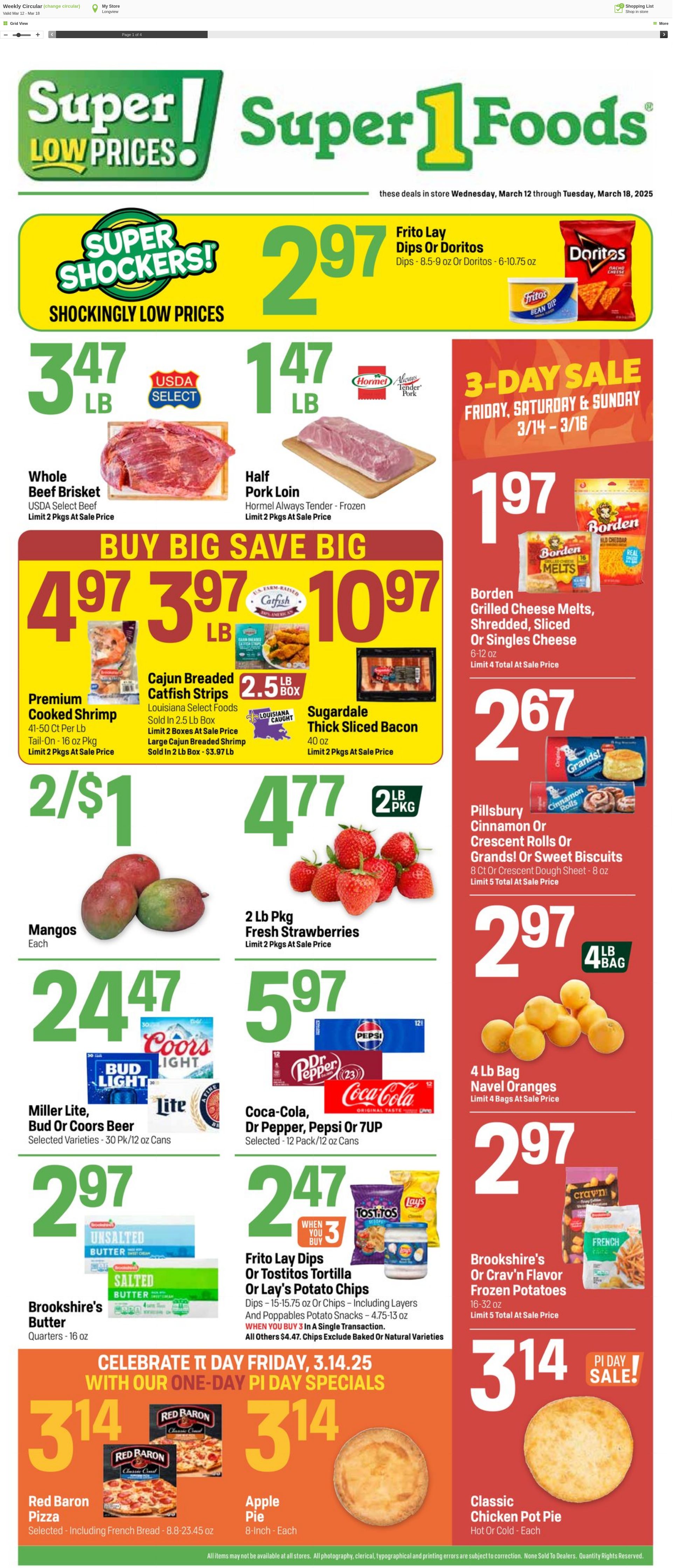 Super1Foods Promotional weekly ads