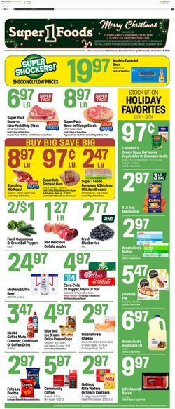 Weekly ad Super1Foods 12/17/2025 - 12/24/2025