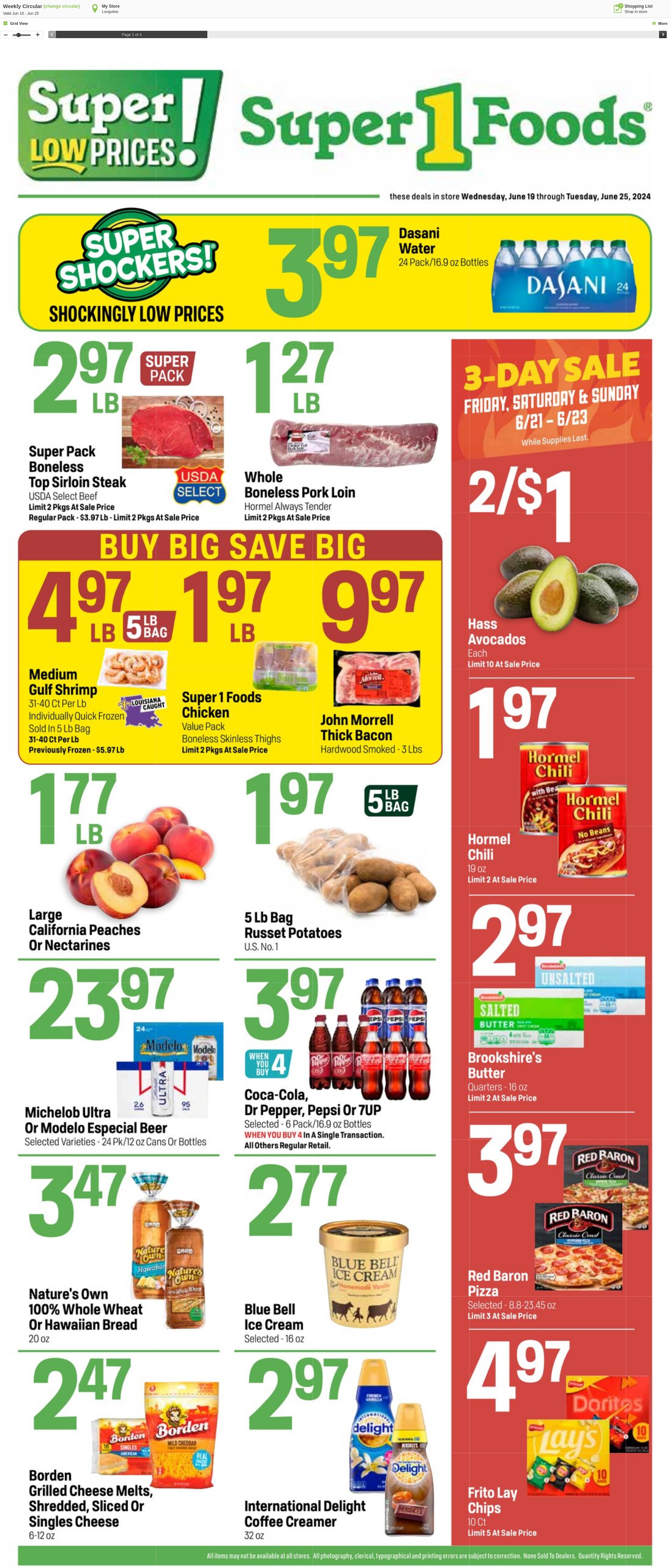 Super1Foods Promotional weekly ads