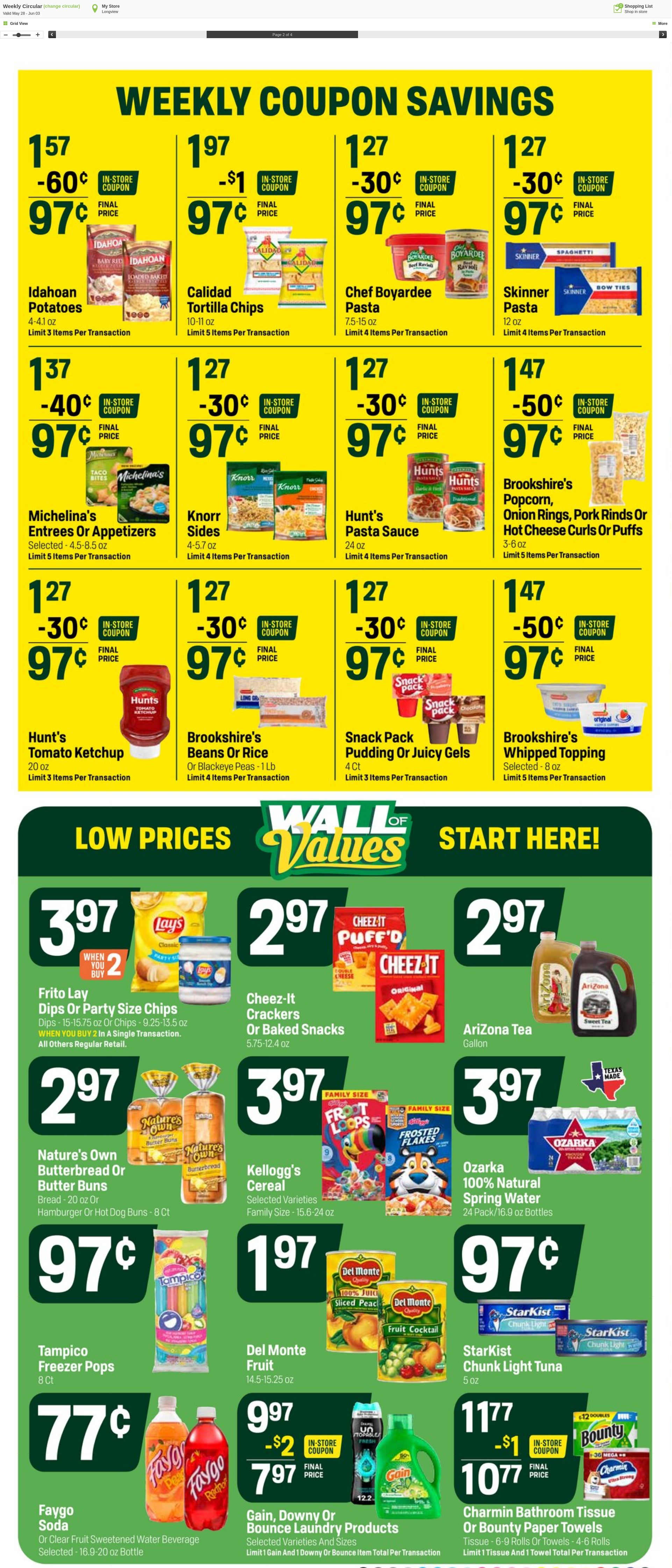 Weekly ad Super1Foods 05/28/2025 - 06/03/2025