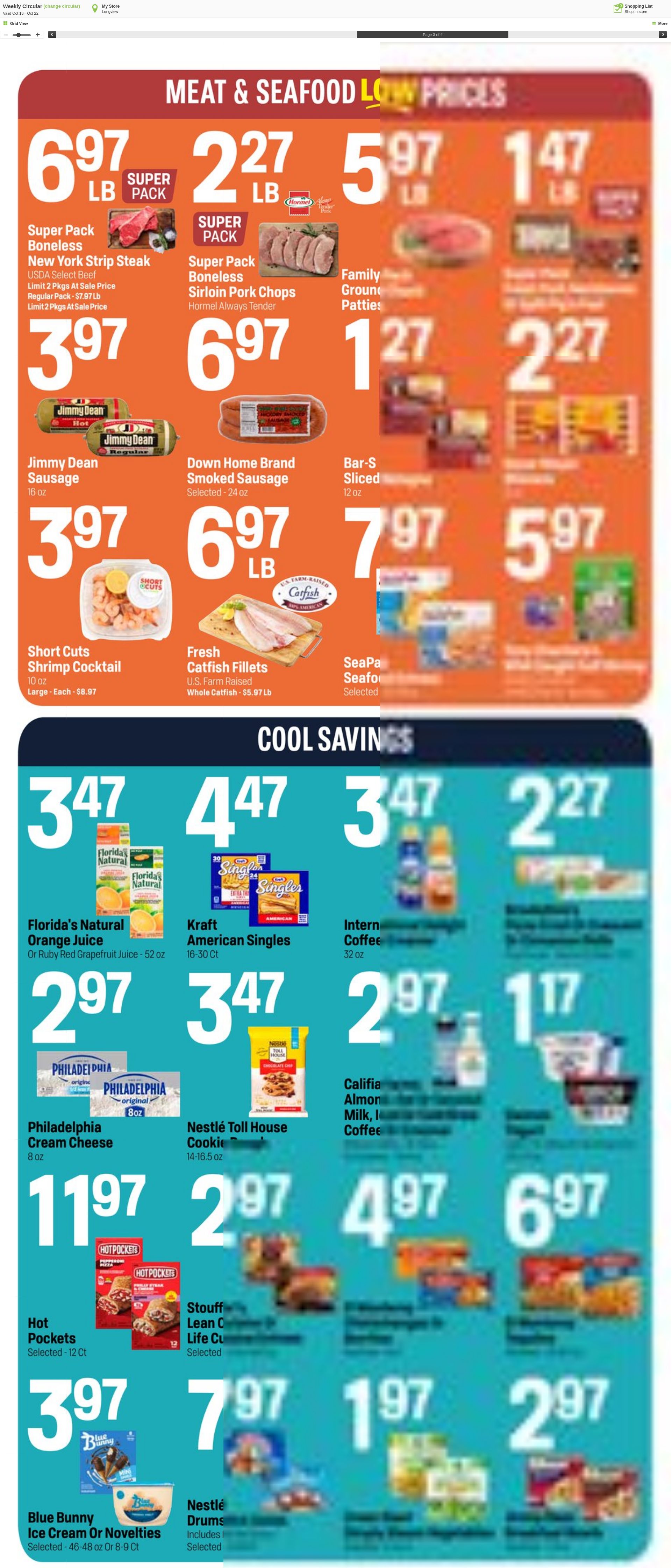 Weekly ad Super1Foods 10/16/2024 - 10/22/2024