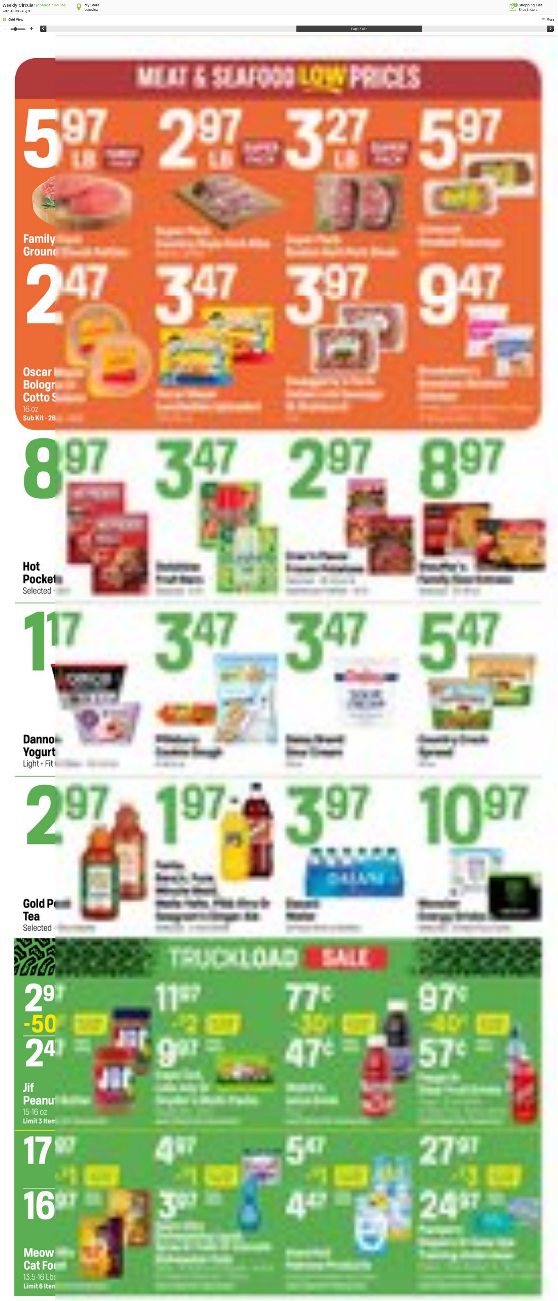 Weekly ad Super1Foods 07/30/2025 - 08/05/2025