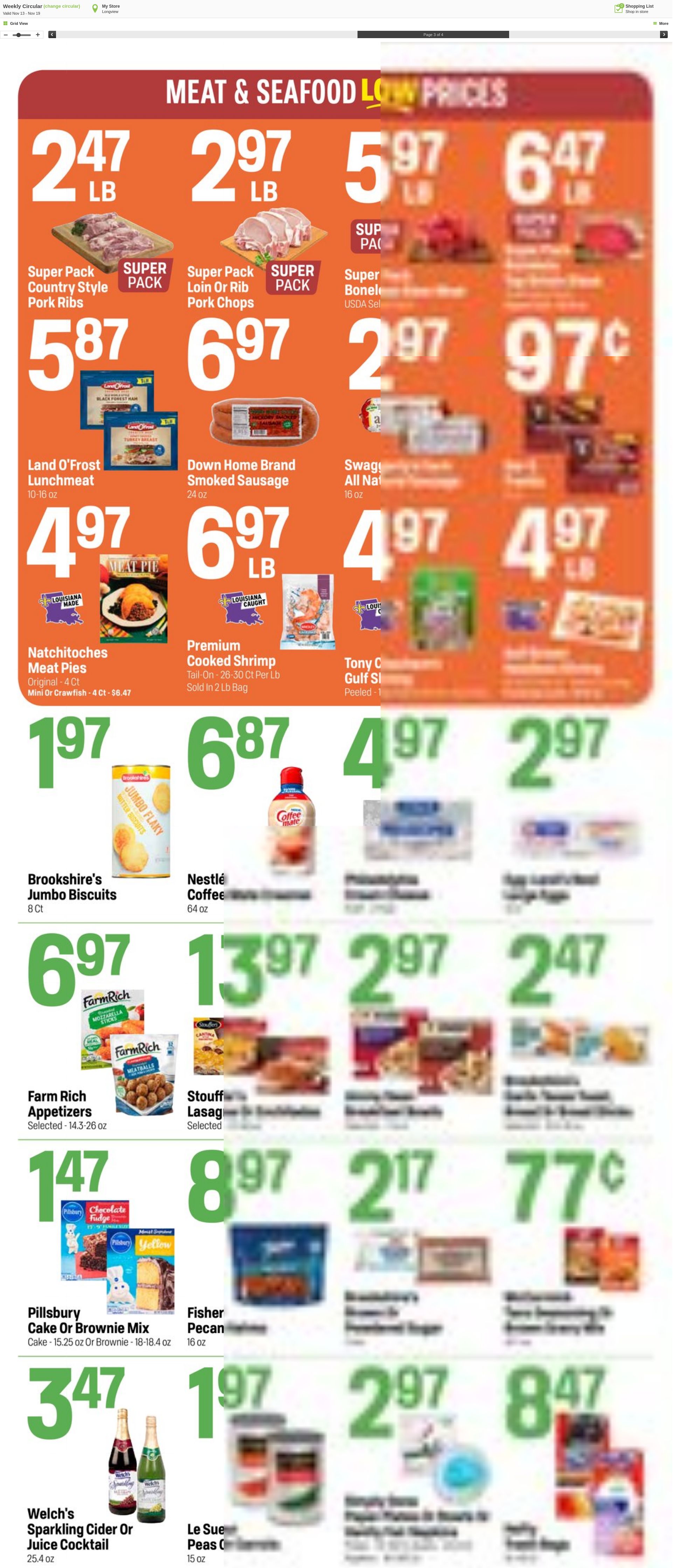 Weekly ad Super1Foods 11/13/2024 - 11/19/2024