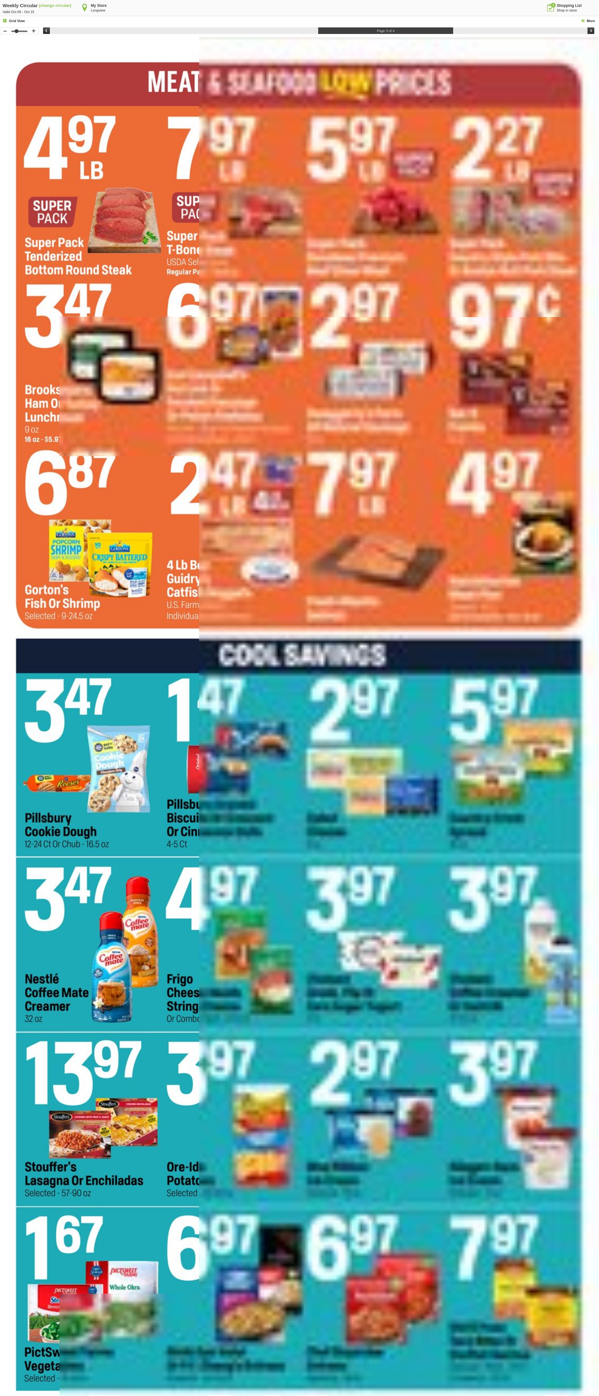 Weekly ad Super1Foods 10/09/2024 - 10/15/2024