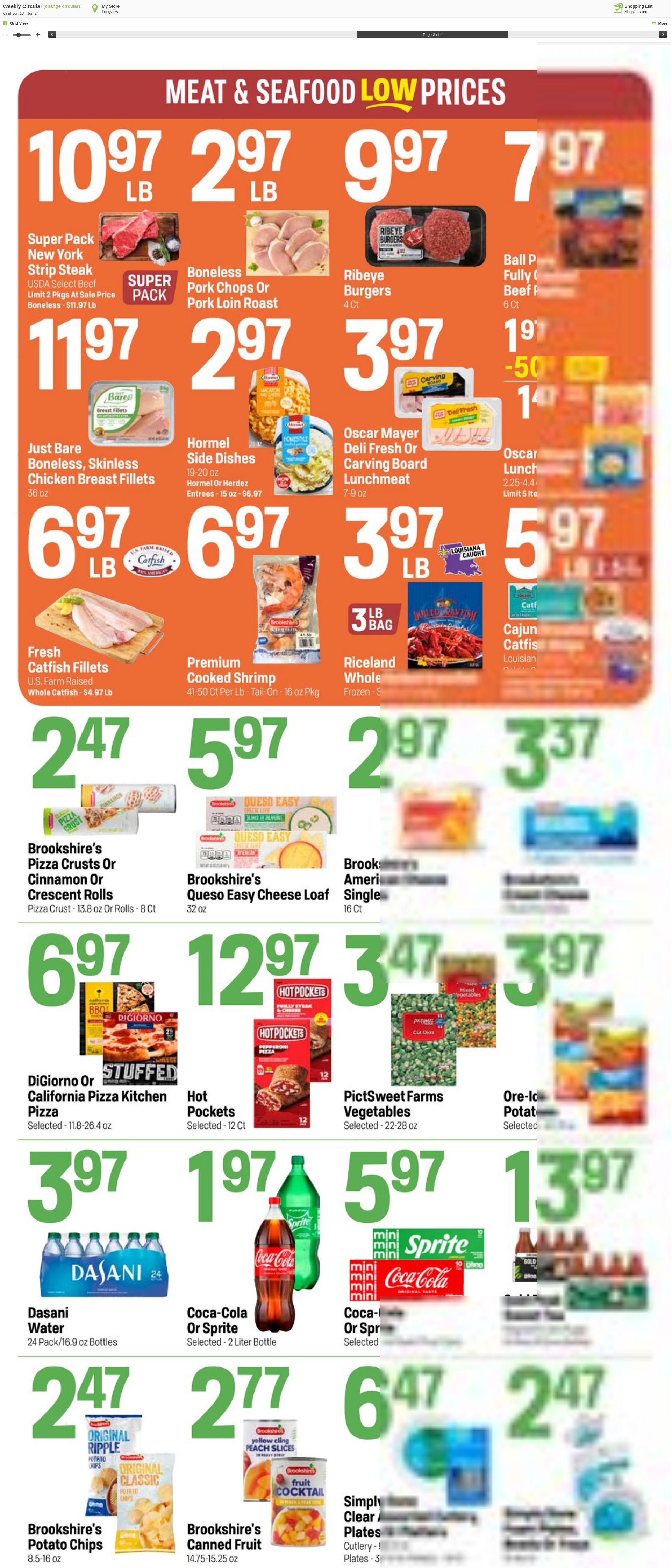 Weekly ad Super1Foods 06/18/2025 - 06/24/2025