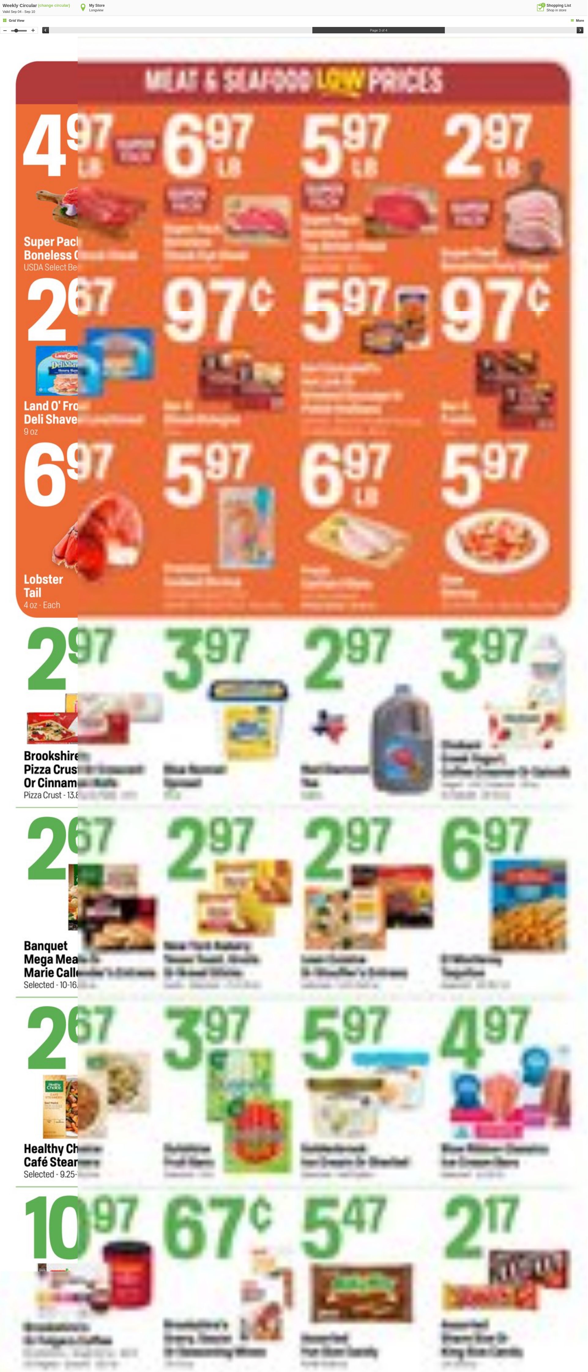 Weekly ad Super1Foods 09/04/2024 - 09/10/2024