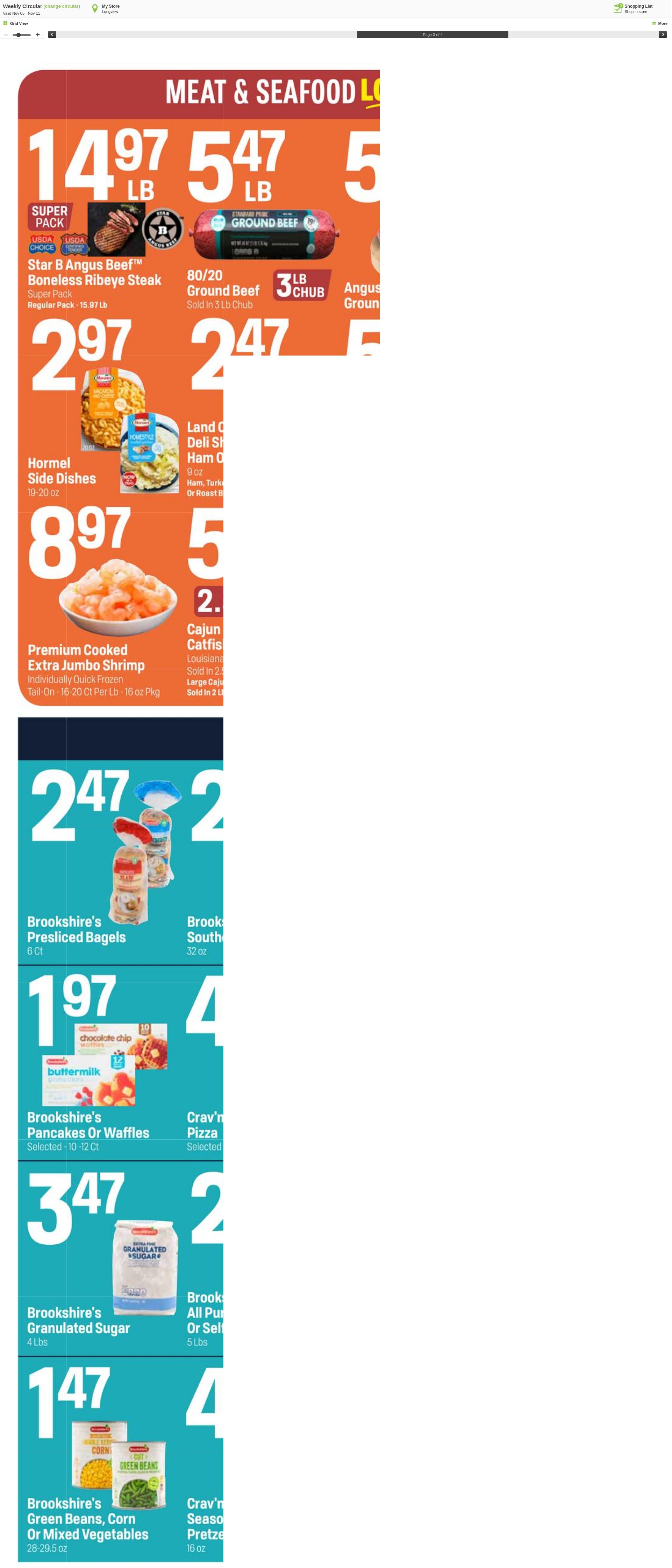Weekly ad Super1Foods 11/05/2025 - 11/11/2025