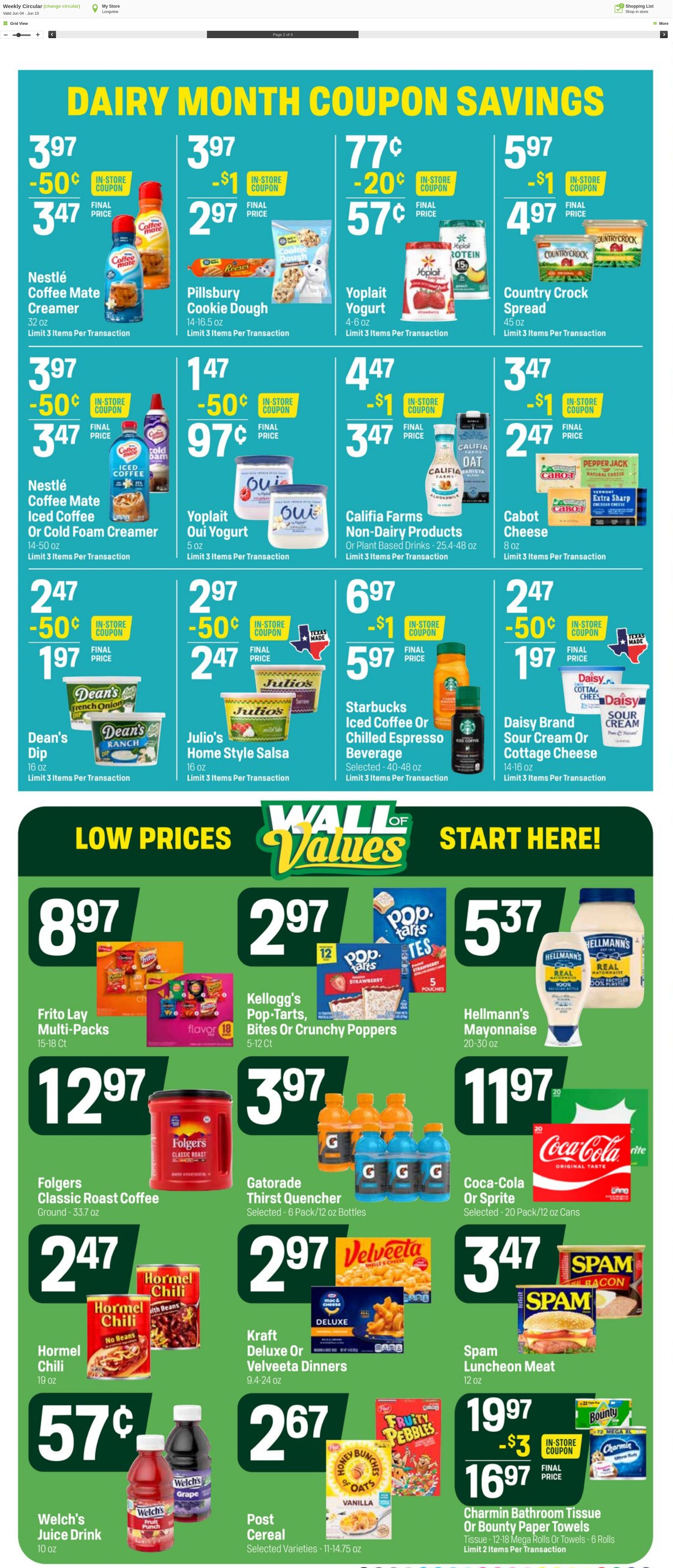 Weekly ad Super1Foods 06/04/2025 - 06/10/2025