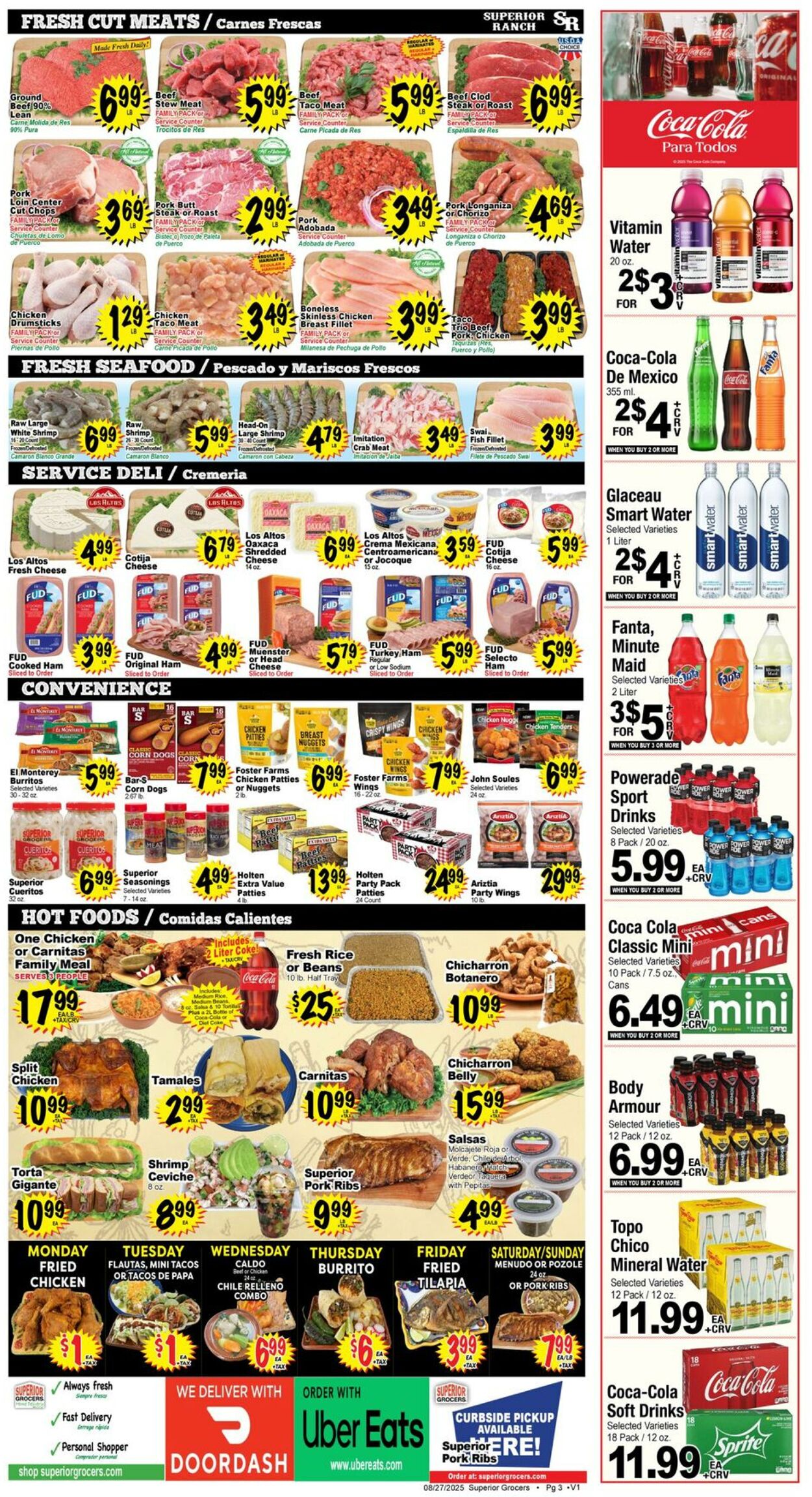 Weekly ad Superior Grocers 08/27/2025 - 09/02/2025