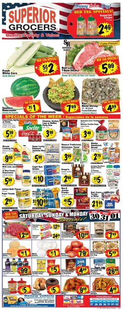 Weekly ad Superior Grocers 08/27/2025 - 09/02/2025