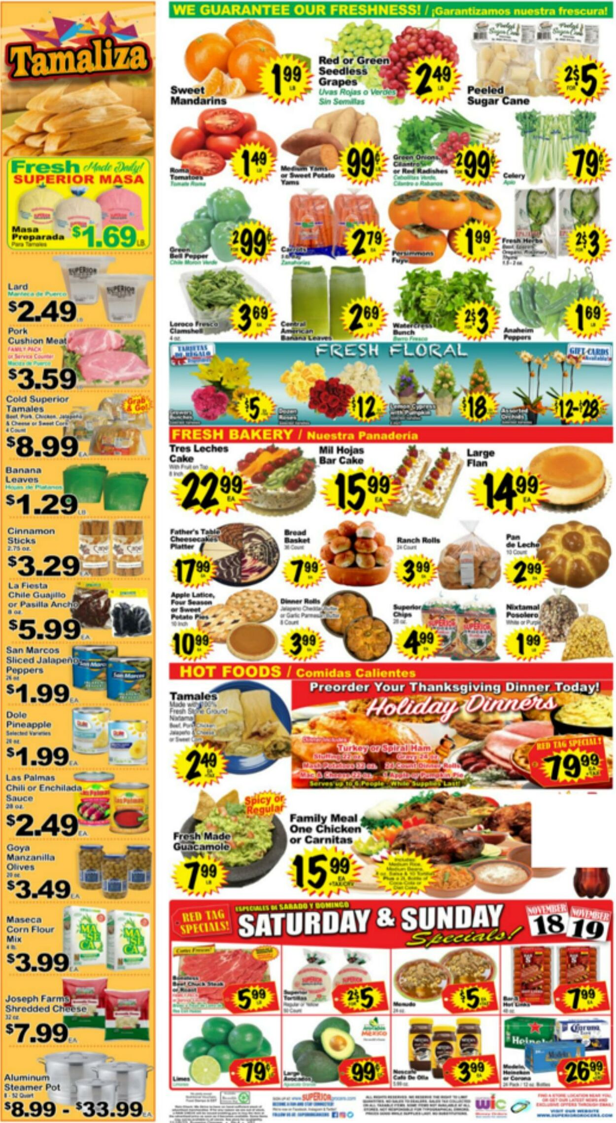 Weekly ad Superior Grocers 11/15/2023 - 11/21/2023