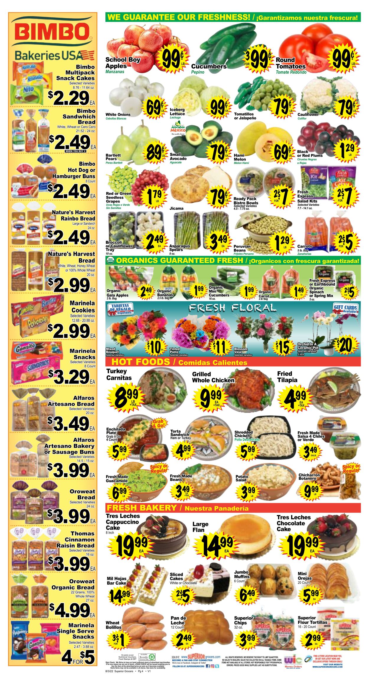 Weekly ad Superior Grocers 08/03/2022 - 08/09/2022