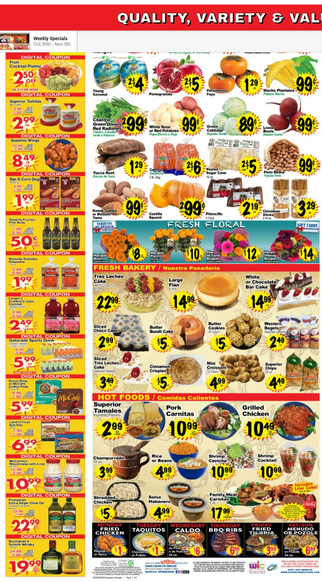 Superior Grocers Promotional weekly ads