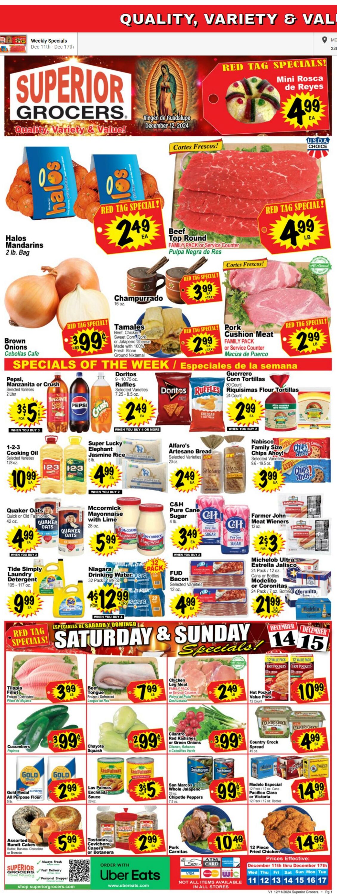 Superior Grocers Promotional weekly ads