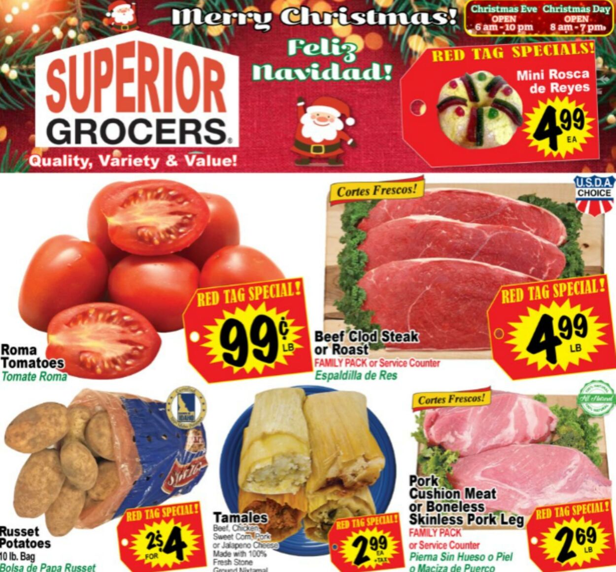 Weekly ad Superior Grocers 12/18/2024 - 12/24/2024