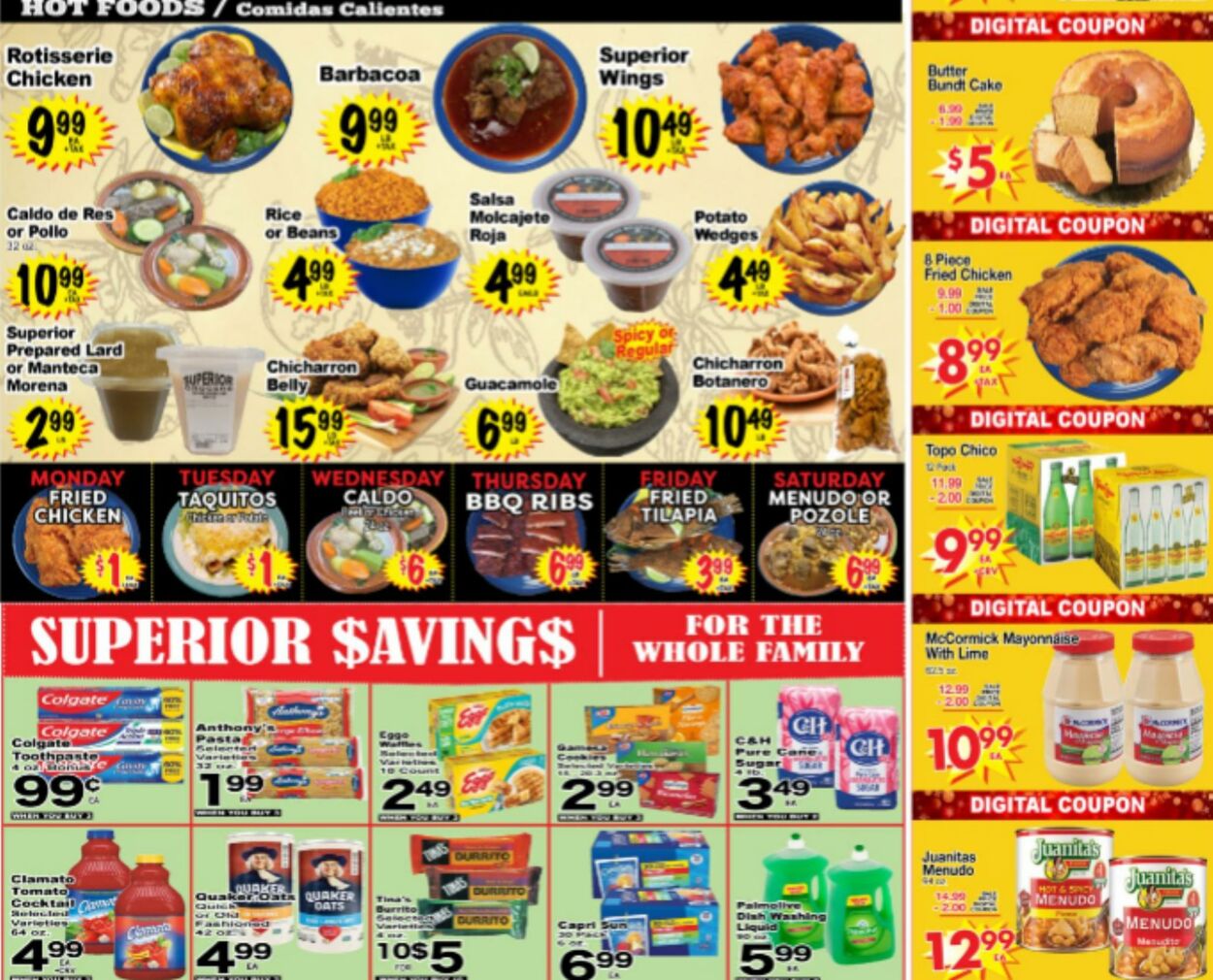 Weekly ad Superior Grocers 12/18/2024 - 12/24/2024