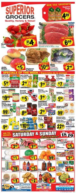 Weekly ad Superior Grocers 04/15/2026 - 04/21/2026