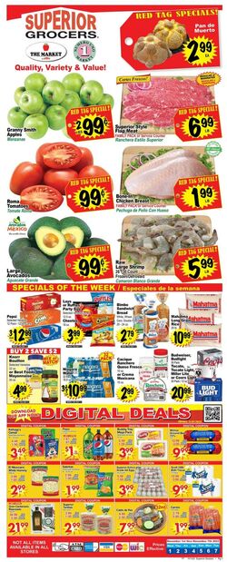 Weekly ad Superior Grocers 11/15/2023 - 11/21/2023
