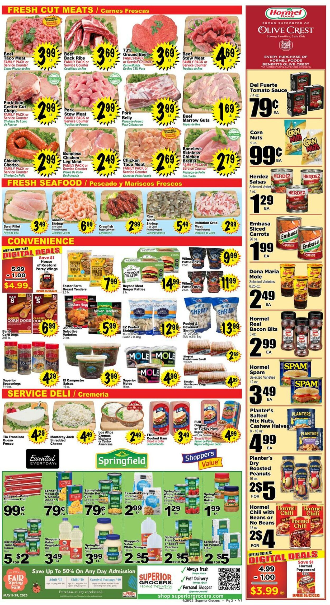 Weekly ad Superior Grocers 04/26/2023 - 05/02/2023