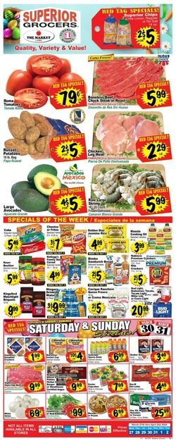 Weekly ad Superior Grocers 04/24/2024 - 04/30/2024
