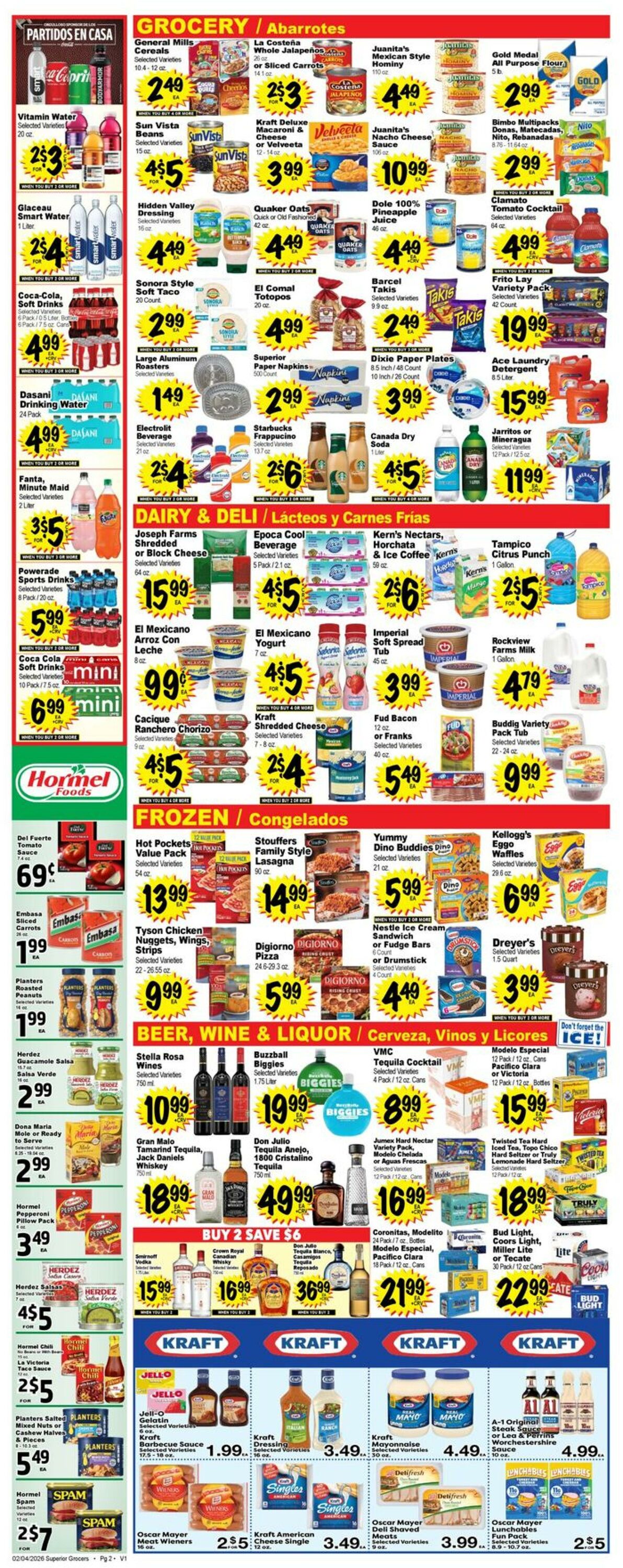 Weekly ad Superior Grocers 02/04/2026 - 02/10/2026