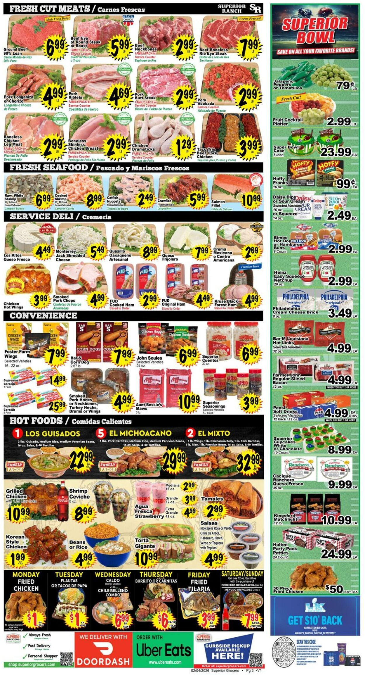Weekly ad Superior Grocers 02/04/2026 - 02/10/2026