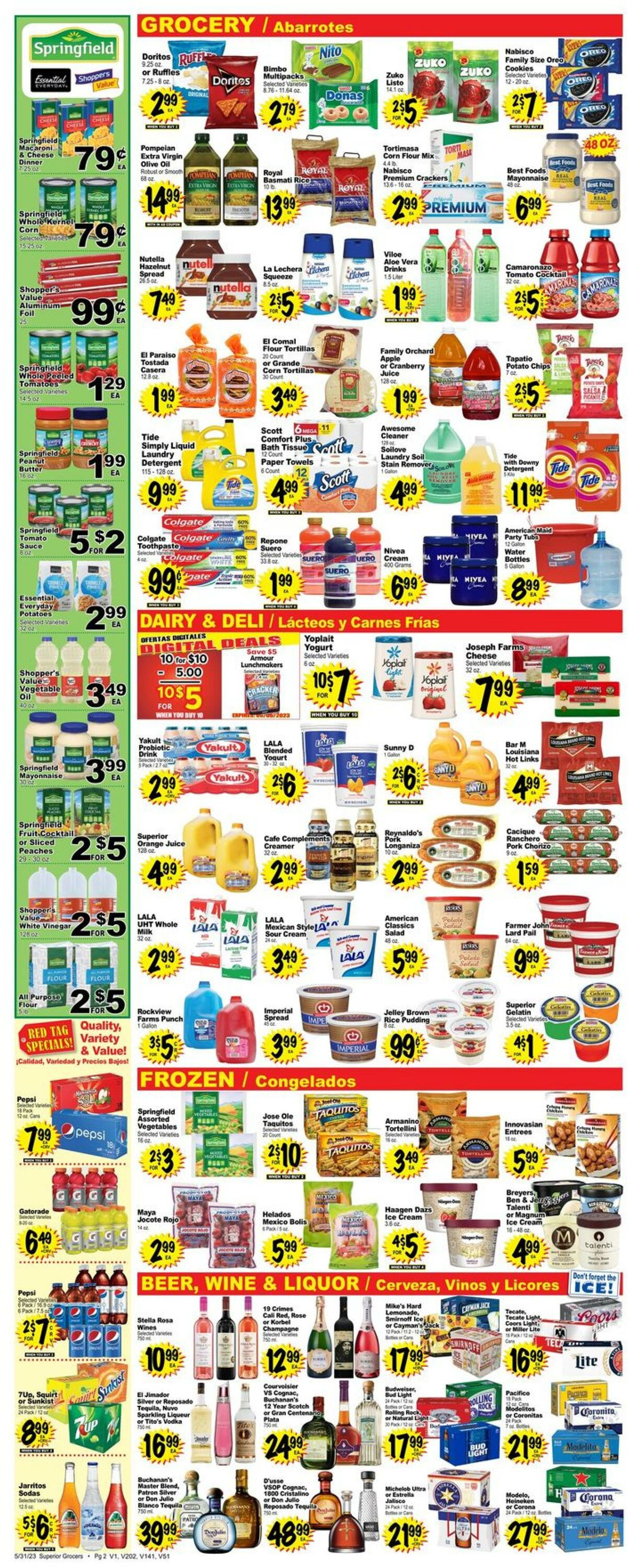 Weekly ad Superior Grocers 05/31/2023 - 06/06/2023