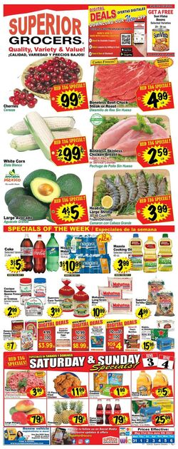 Weekly ad Superior Grocers 05/31/2023 - 06/06/2023