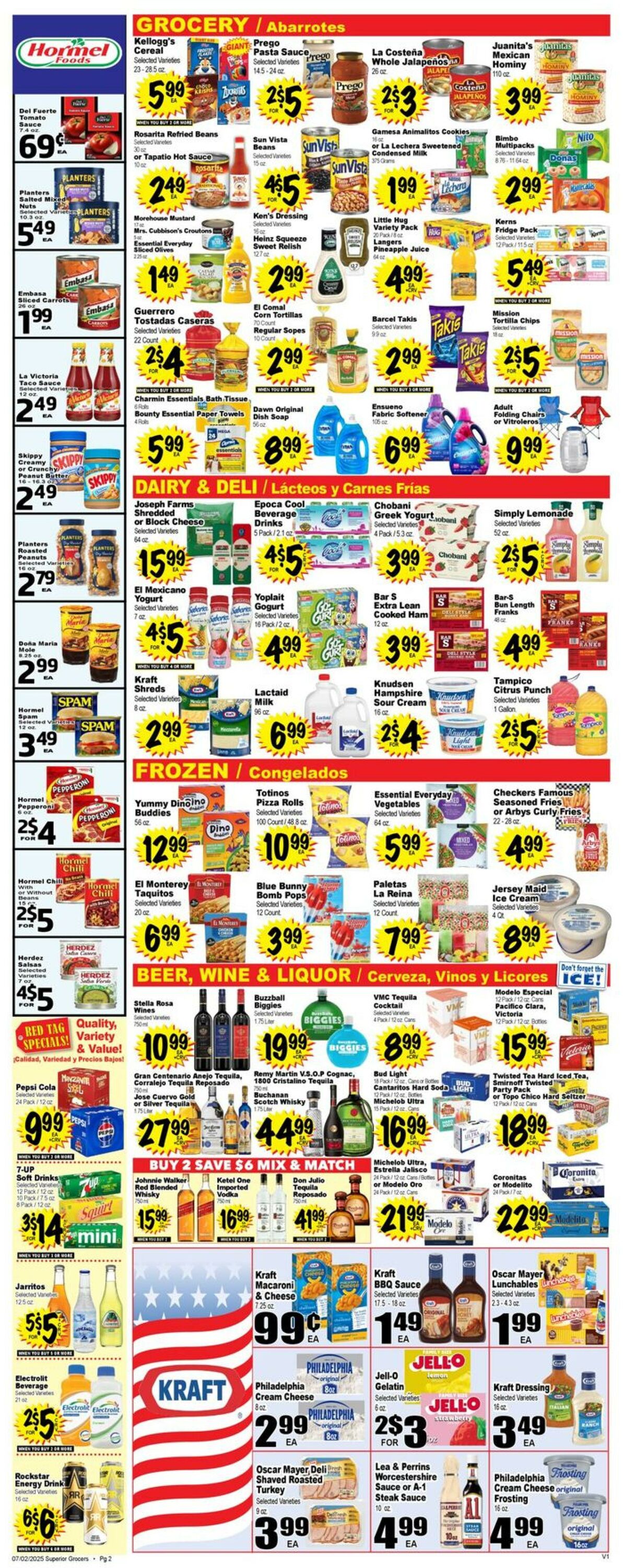 Weekly ad Superior Grocers 07/02/2025 - 07/08/2025