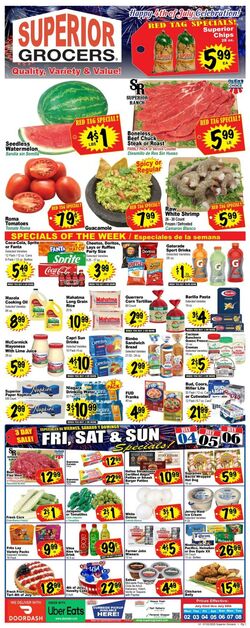 Weekly ad Superior Grocers 07/02/2025 - 07/08/2025