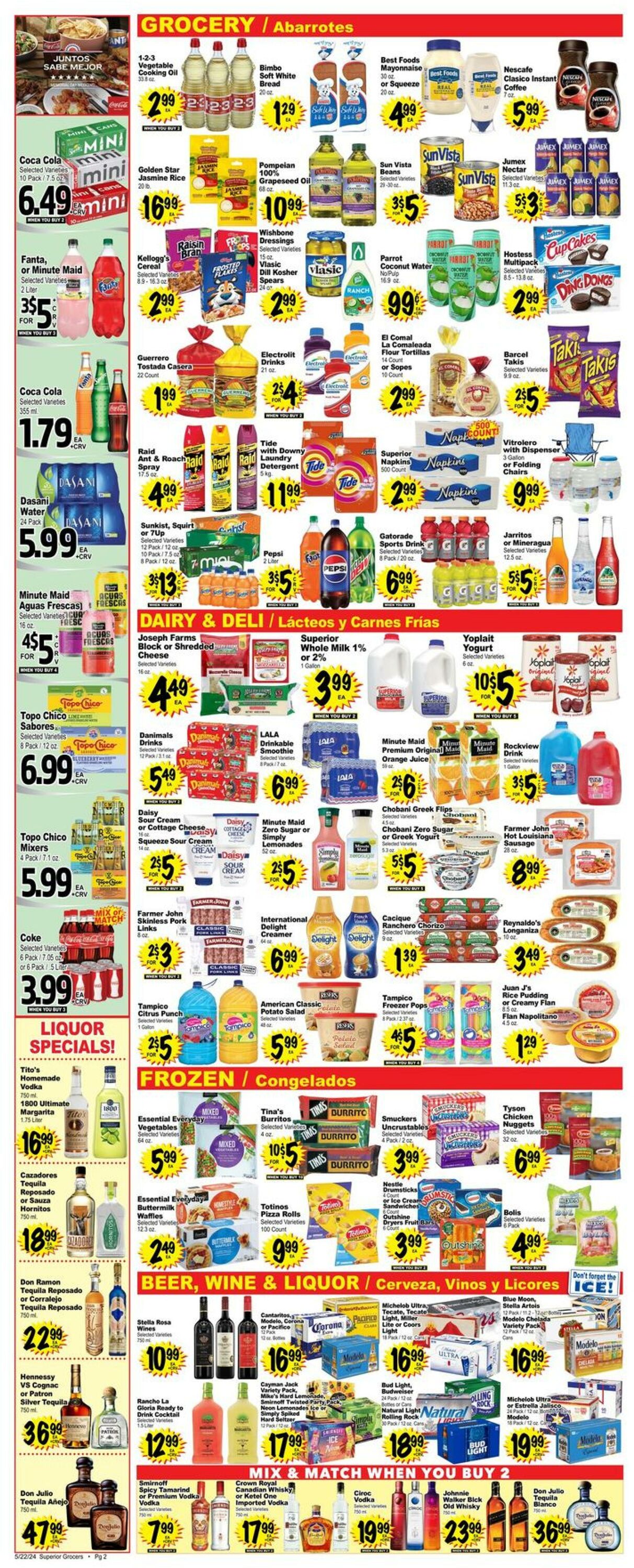 Weekly ad Superior Grocers 05/22/2024 - 05/28/2024