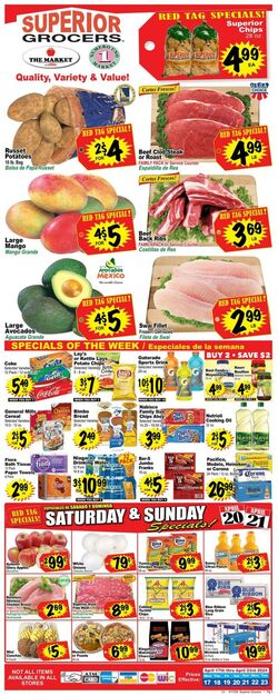 Weekly ad Superior Grocers 09/14/2022 - 09/20/2022