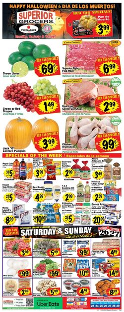 Weekly ad Superior Grocers 10/09/2024 - 10/15/2024