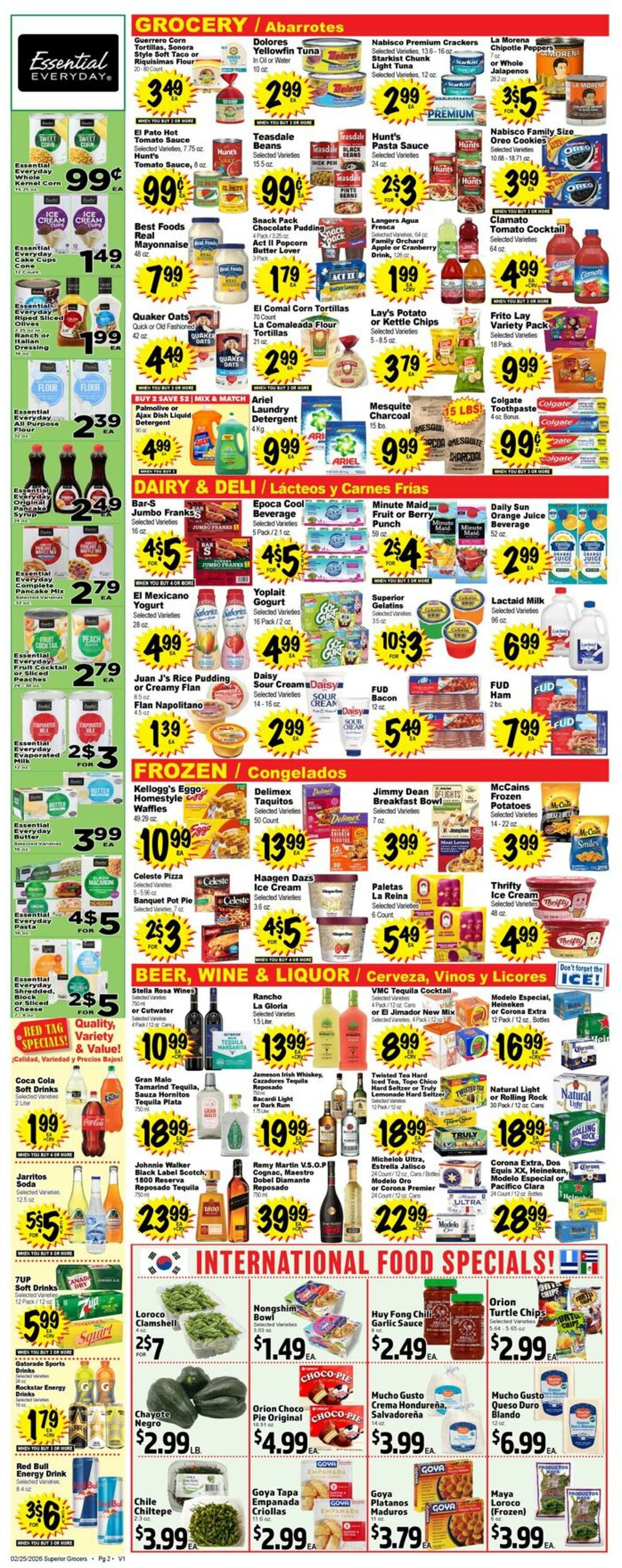 Weekly ad Superior Grocers 02/25/2026 - 03/03/2026