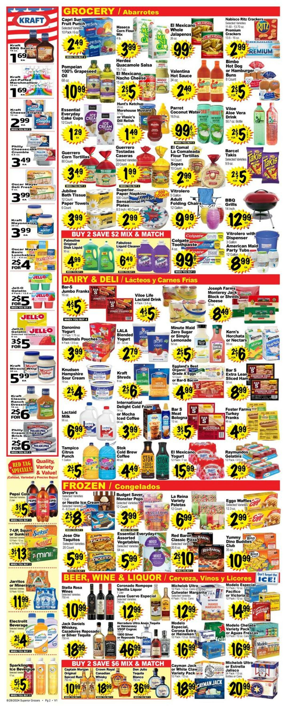 Weekly ad Superior Grocers 08/28/2024 - 09/03/2024