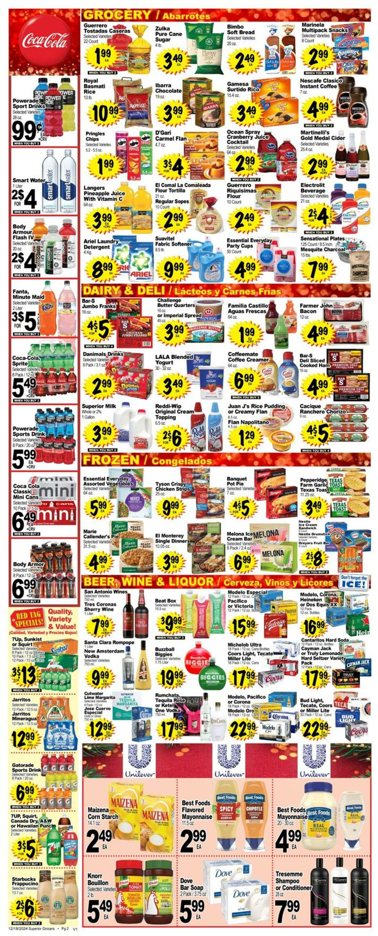 Weekly ad Superior Grocers 12/18/2024 - 12/24/2024