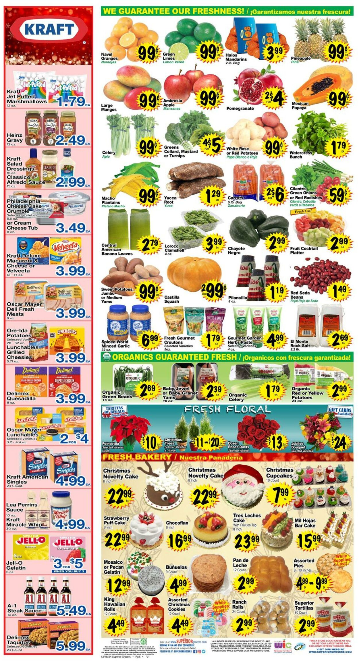 Weekly ad Superior Grocers 12/18/2024 - 12/24/2024