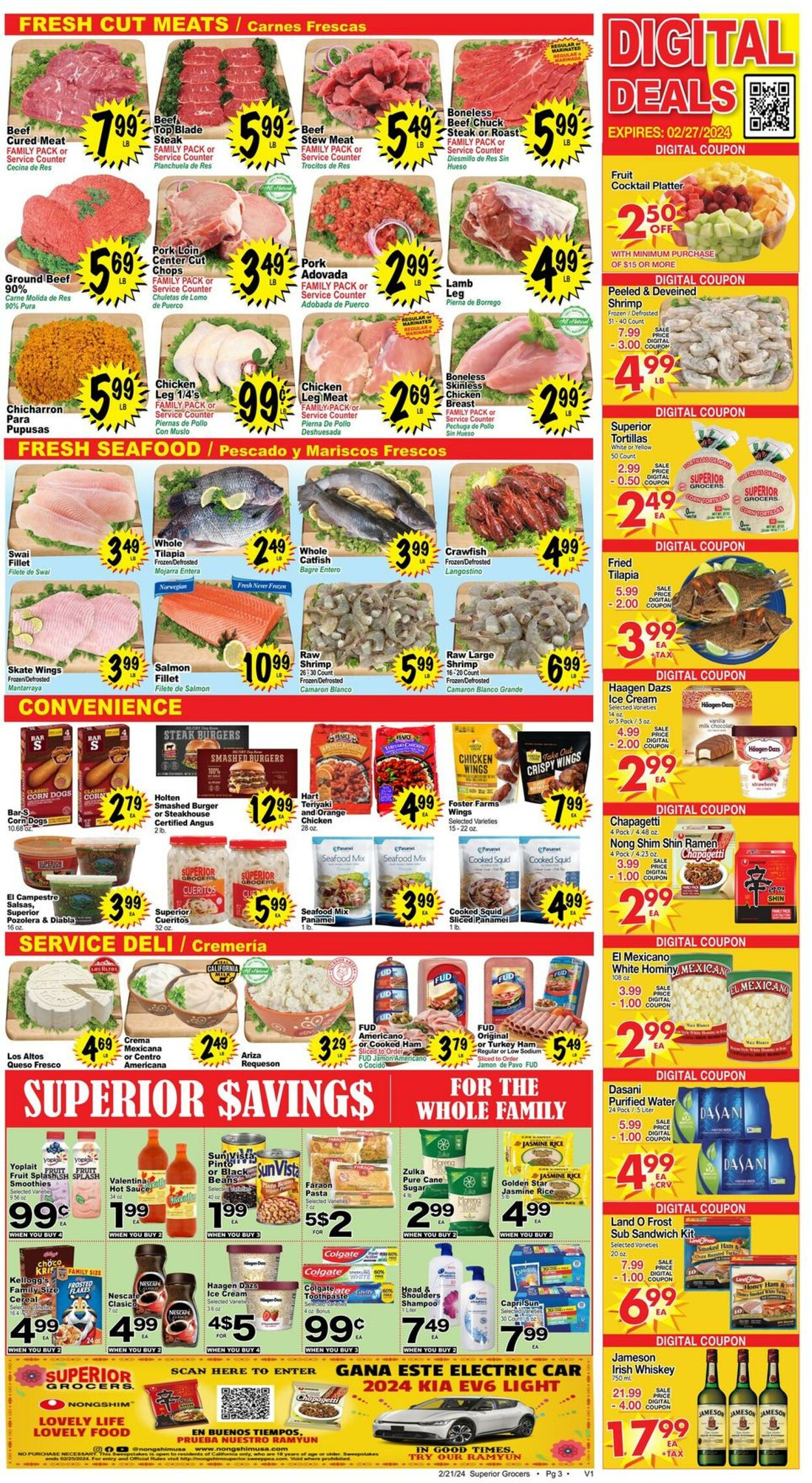Weekly ad Superior Grocers 02/21/2024 - 02/27/2024