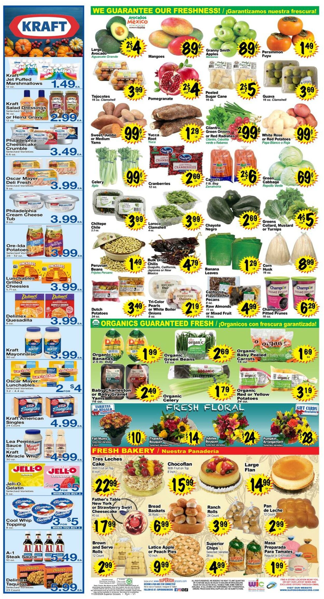 Weekly ad Superior Grocers 11/20/2024 - 11/26/2024