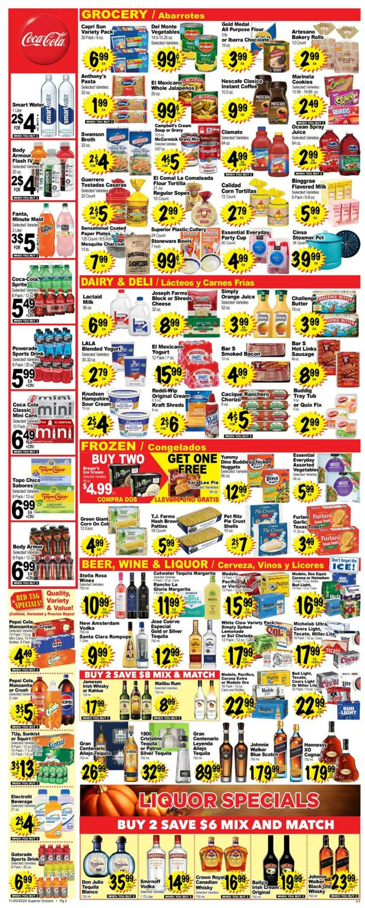 Weekly ad Superior Grocers 11/20/2024 - 11/26/2024