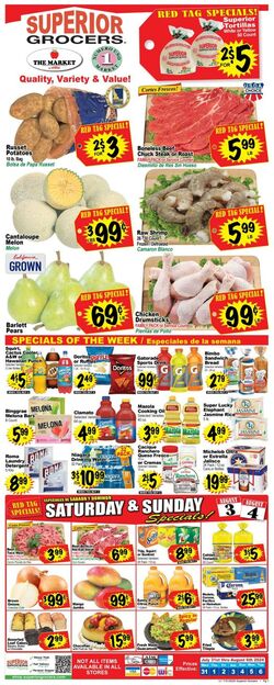Weekly ad Superior Grocers 07/31/2024 - 08/06/2024