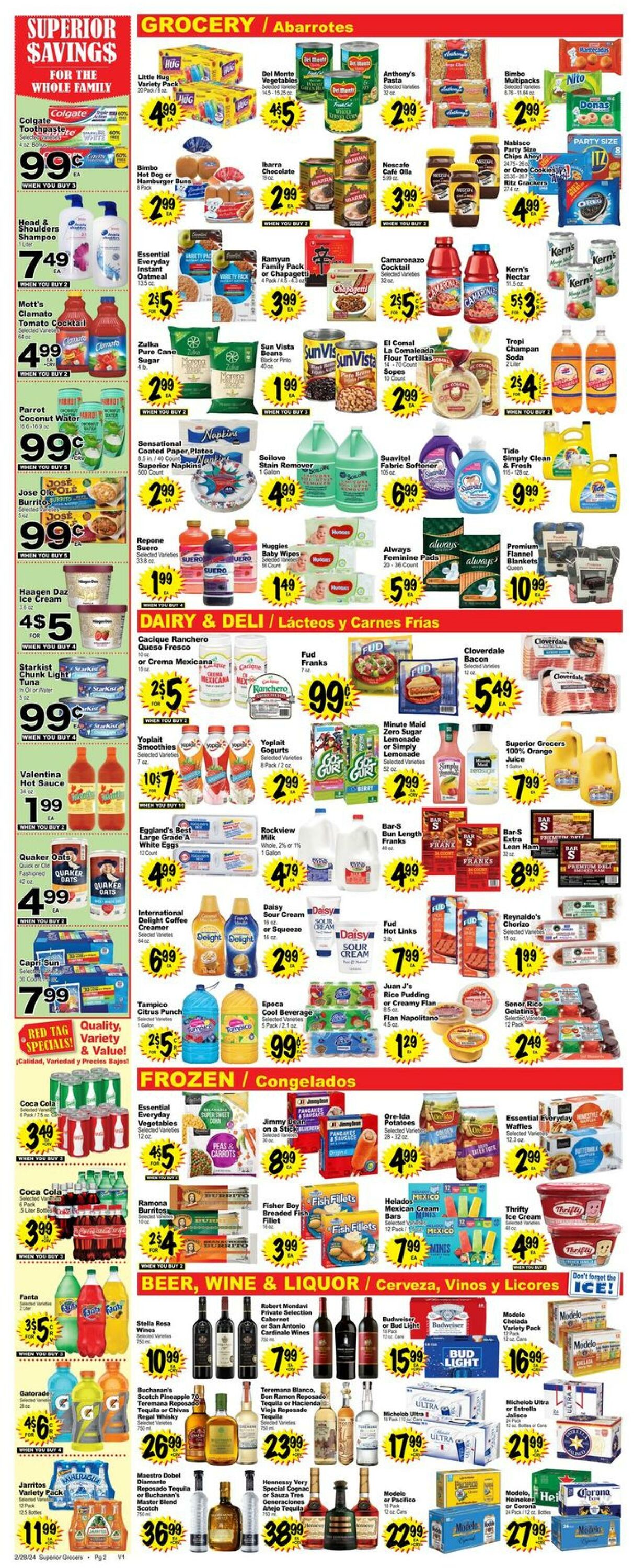 Weekly ad Superior Grocers 02/28/2024 - 03/05/2024