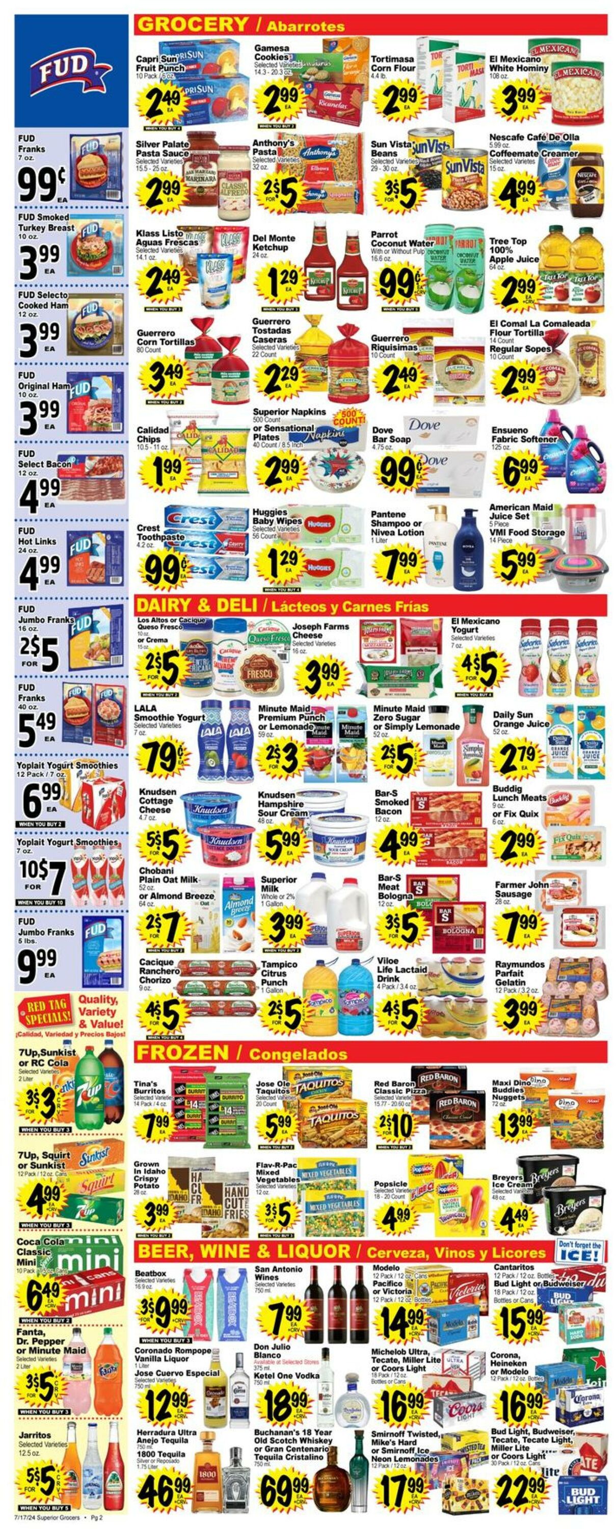 Weekly ad Superior Grocers 07/17/2024 - 07/23/2024