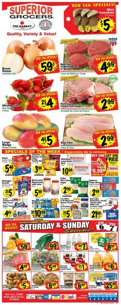 Weekly ad Superior Grocers 04/03/2024 - 04/09/2024